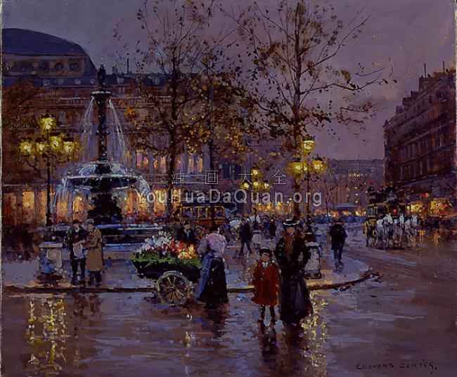 Place du Theatre de la Comedie Francaise - 爱德华·科尔特斯